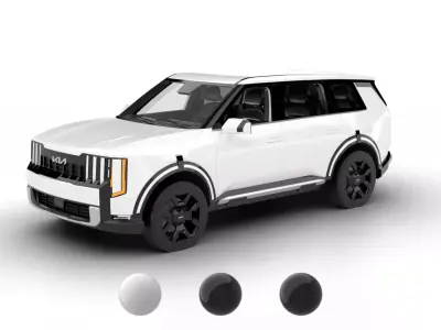 Kia Telluride 2027 3d model 3D model