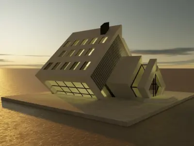 House 6 Free 3D model