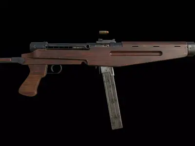 43M Danuvia Low-poly 3D model