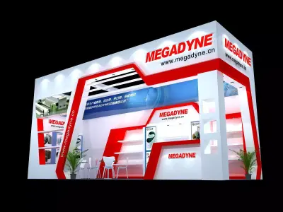 Exhibition - Area - 9X3-3DMAX2009-012 3D model