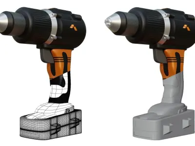 Drill 3D model buy