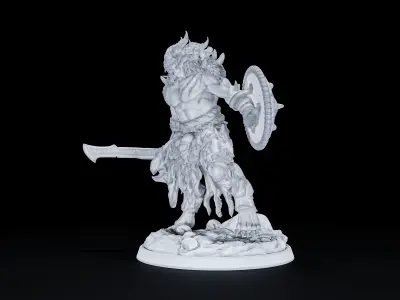 tanarukk warrior v5 3D print model purchase
