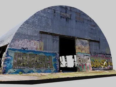 Abandoned-Soviet-Base-Building-4 3D model