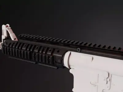 Vltor Casv M4 Handguard Low-poly 3D model
