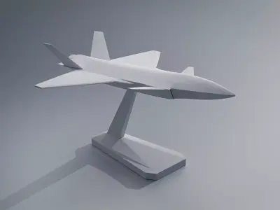 Bayraktar KIZILELMA  3D print model