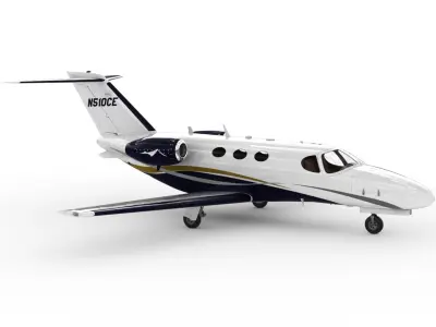 Cessna 510 Citation Mustang 3D model purchase