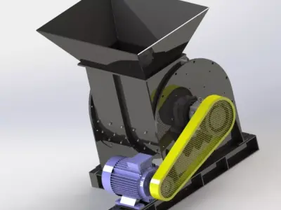 Chain Shredder 3D model