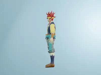 3D Character casual Man 3D model