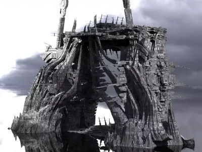 Colossal Titan Entranceway  3D model