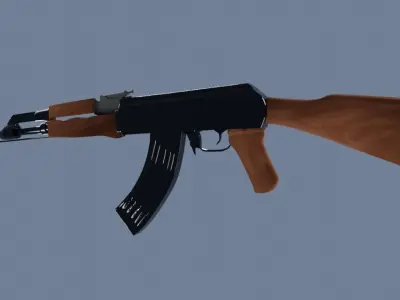 AK-47 ak - rifle 3D model get