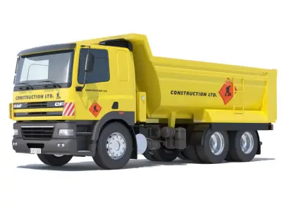 DAF CF85 Dumper 3D model