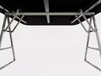 Portable Crane Truss 3D Model Free Download in Multiple Formats Free low-poly 3D model