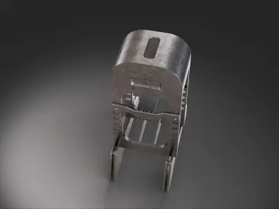 Structure mechanical 3D model