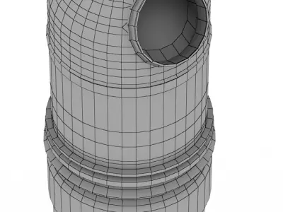 Bearing Compass Nautical 3D model