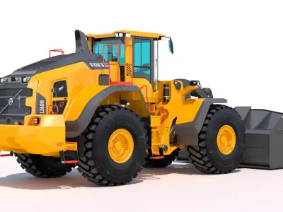 Wheel loader Volvo L260H 3D model