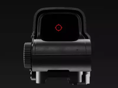 EOTech Holographic Sight EXPS2 Low-poly 3D model