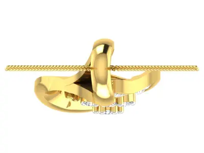 evil eye pendent 3D print model