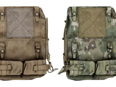 CRYE PRECISION ZIPON 2 PACK PANEL Low-poly 3D model