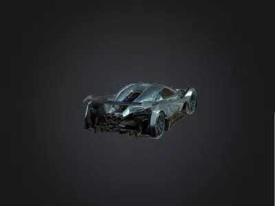 Luxury Car 3D model order