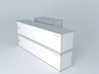 My shipping containers Free 3D model