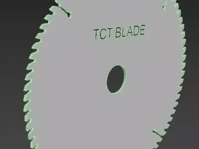 Saw Blade 3D model