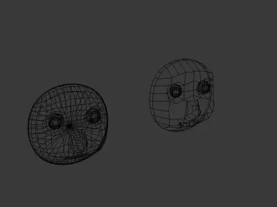 Thomas Friend Face Free low-poly 3D model