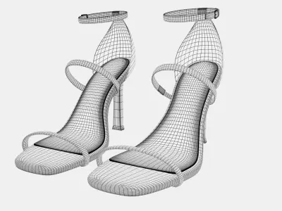 Elegant Women Heels – 10 High-Quality 3D Models 3D model