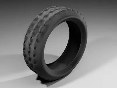 Tyre 3 3D model