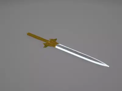 3D Model of a Medieval Sword 3D model