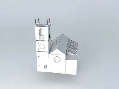 Cathedral of Santa Maria Caceres Free 3D model