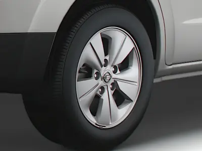 Nissan E NV200 Van 2022 wheel 3D model