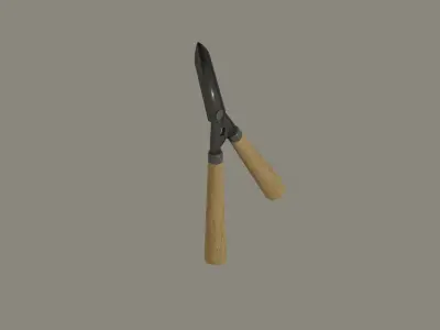 Hedge Shears 3D model