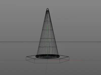 Traffic Cone Free low-poly 3D model purchase