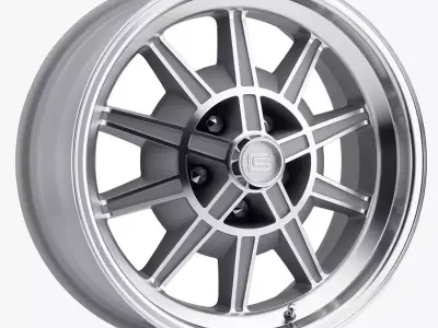 Legendary Wheel Co GT7 Alloy Wheel 3D model