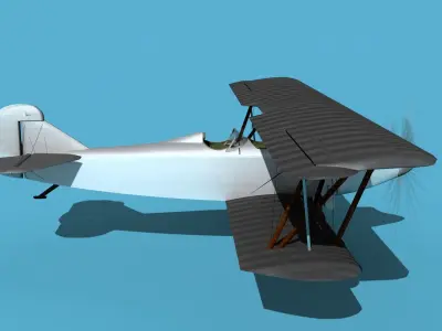 Travelair 2000 V00 3D model