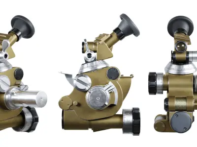 MPM-44M Mortar sight 3D model