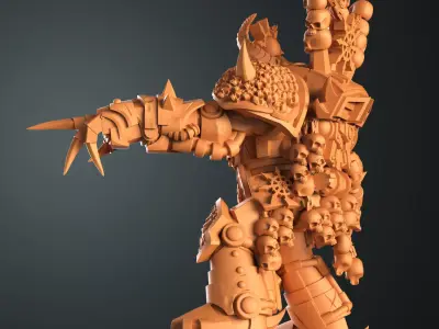 Traitor Heavy Champion 3D print model