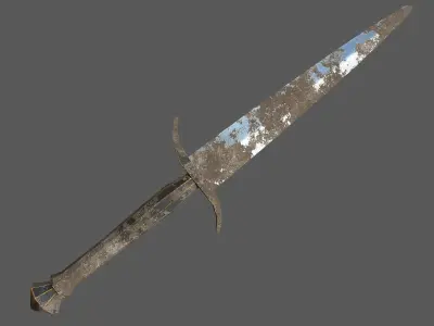 Weapon Bundle Swords and Dagger 3D model