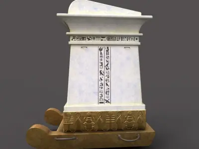 Egyptian Canopi 3D model