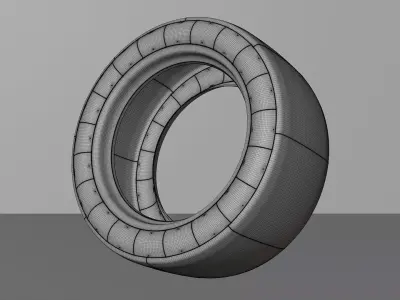 Michelin Pilot Sport Slick Bundle 3D model