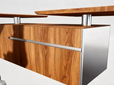 Office space model 3D model