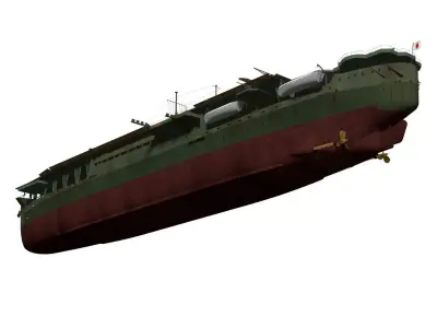 Akitsu maru 3D model