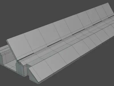 Cable Protector game ready Free low-poly 3D model