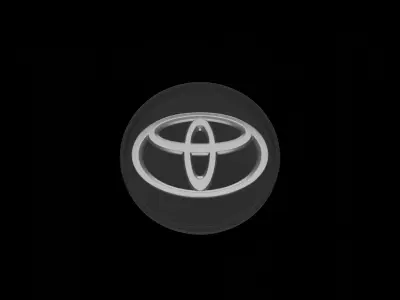 toyota center cap  3D print model