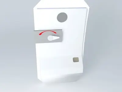 Aircraft door Free 3D model