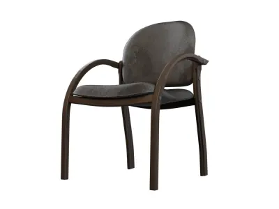 Hoff Chairman Chair 3D model