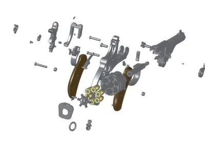 Webley Mk I 3D model