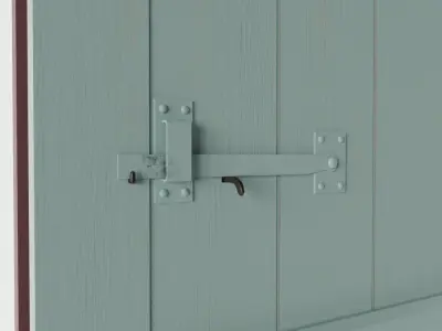 Cottage Door 3D model