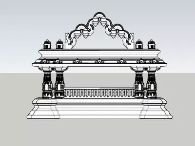 Entry Gate 3D print model