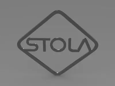 stola logo 3D model by Sergey